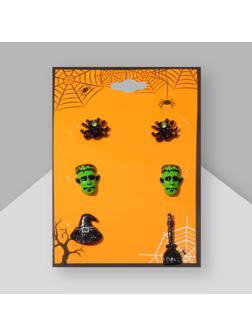 Пусеты 3 пары 