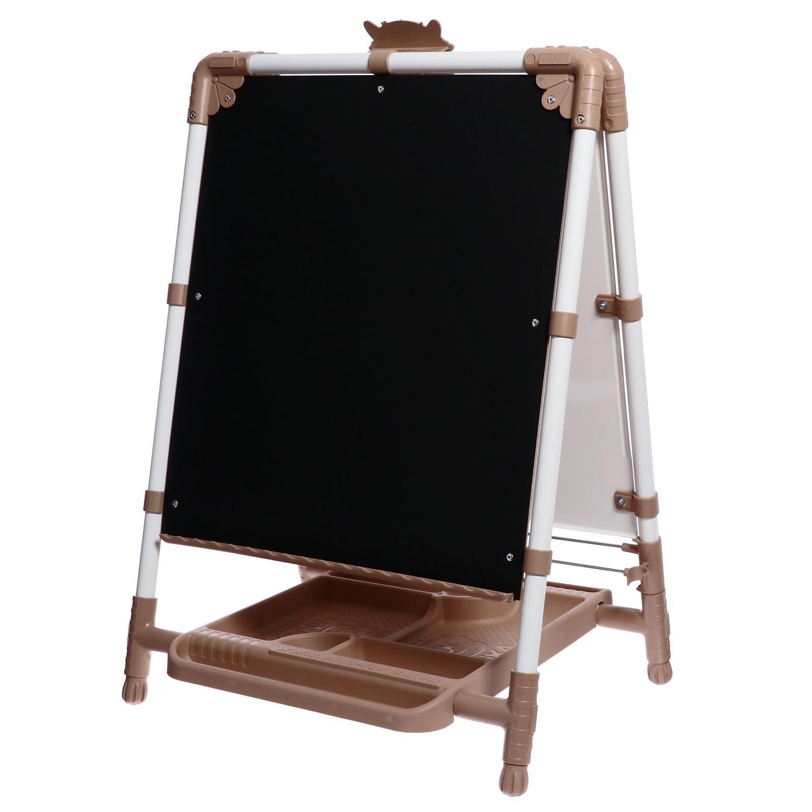 Доска знаний-мольберт двусторонний, цвет белый