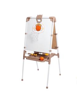 Доска знаний-мольберт двусторонний, цвет белый