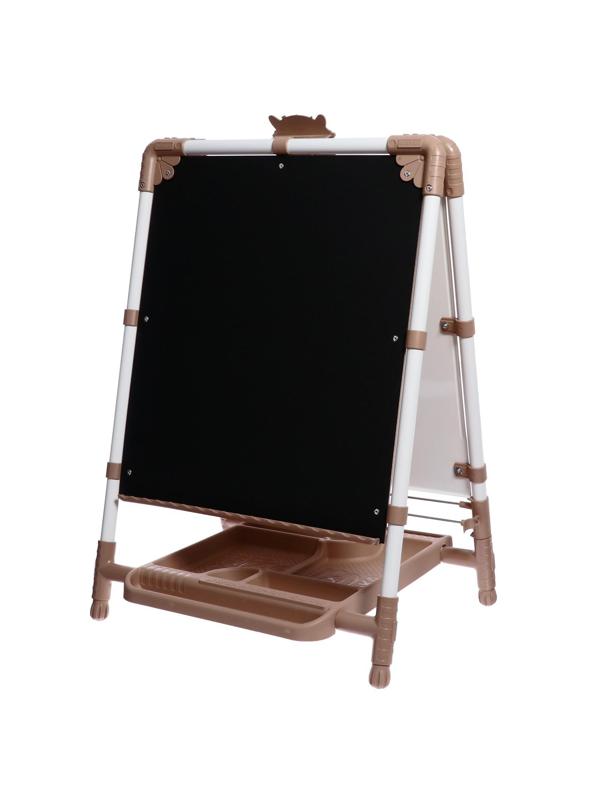 Доска знаний-мольберт двусторонний, цвет белый