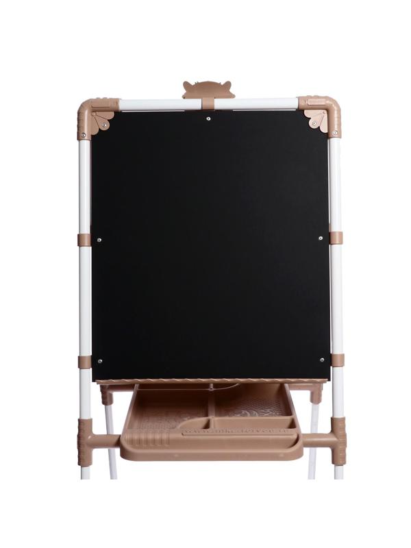 Доска знаний-мольберт двусторонний, цвет белый