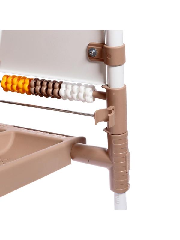 Доска знаний-мольберт двусторонний, цвет белый