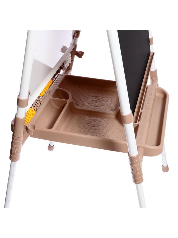 Доска знаний-мольберт двусторонний, цвет белый