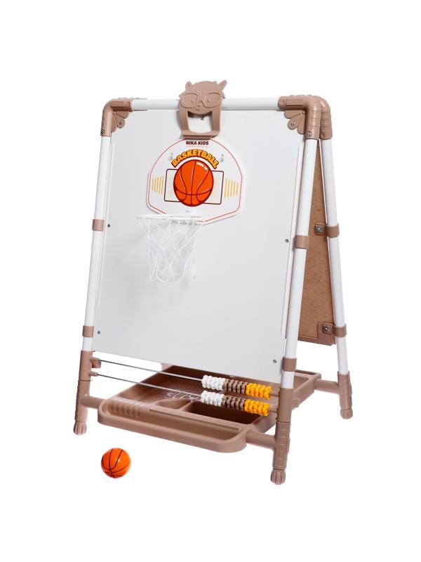 Доска знаний-мольберт двусторонний, цвет белый