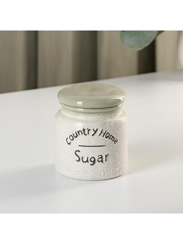 Набор керамический сервировочный «Домик в деревне», 2 предмета: сахарница 300 мл, молочник 300 мл