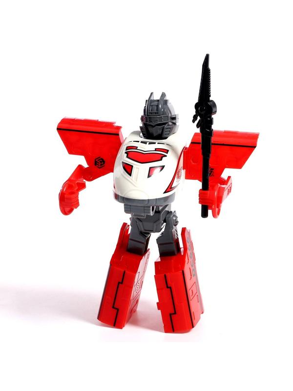 Робот «Поезд», трансформируется, цвет красный