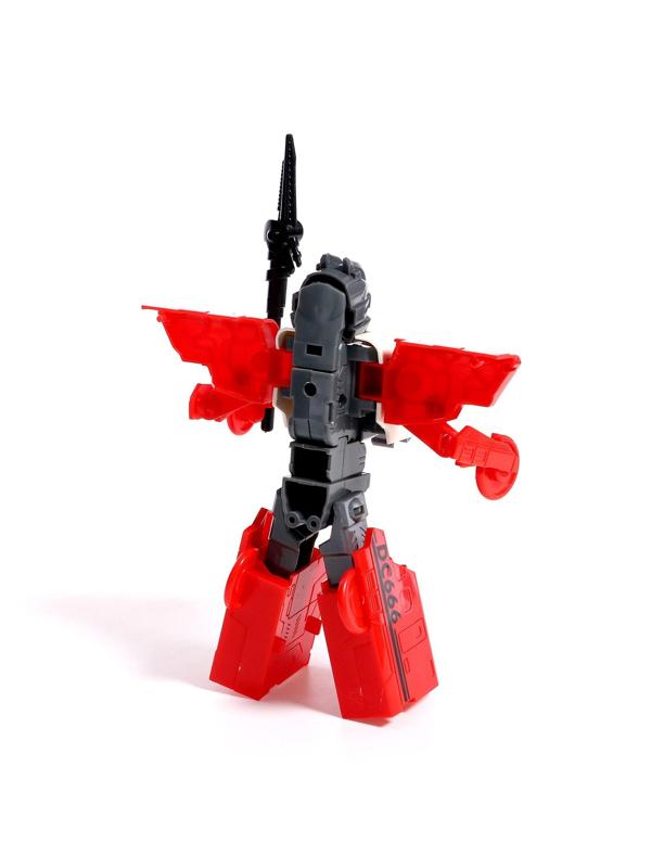 Робот «Поезд», трансформируется, цвет красный