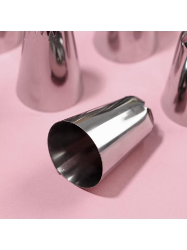 Набор насадок кондитерских Доляна, 12 шт, d=3 см