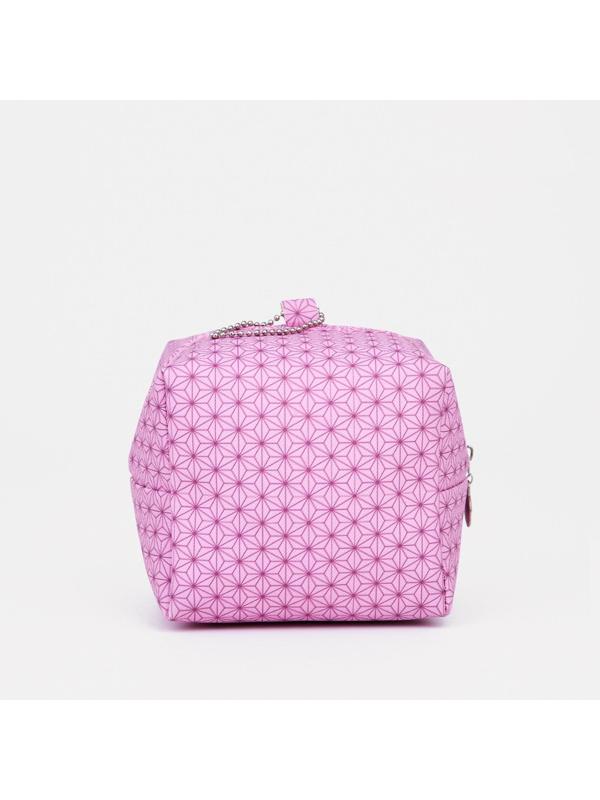 Косметичка на молнии, цвет розовый