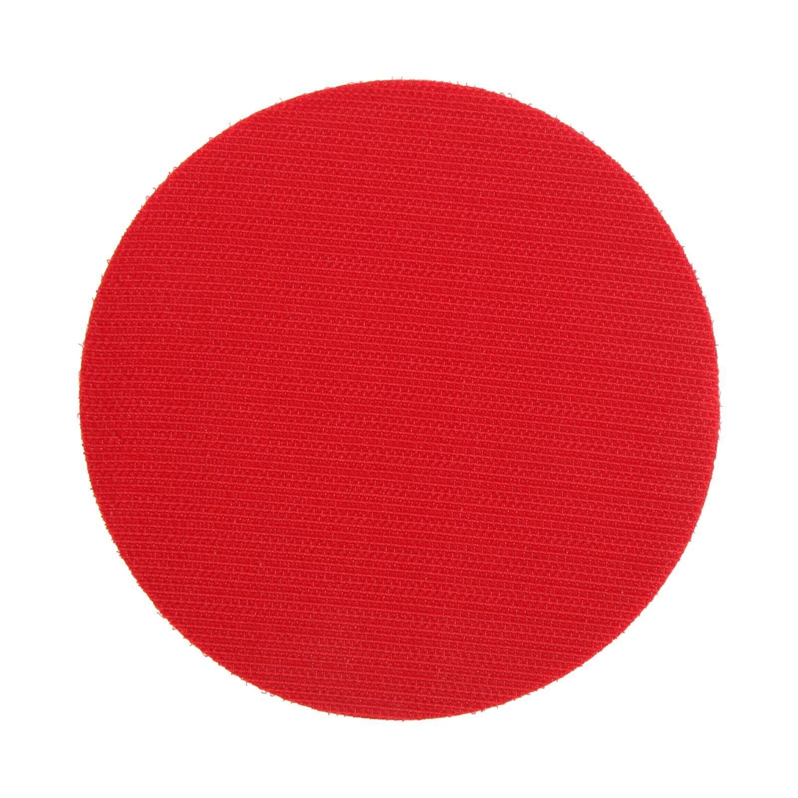 Насадка с липучкой для дрели и УШМ ЛОМ, М14, с адаптером, твердая, 125 мм