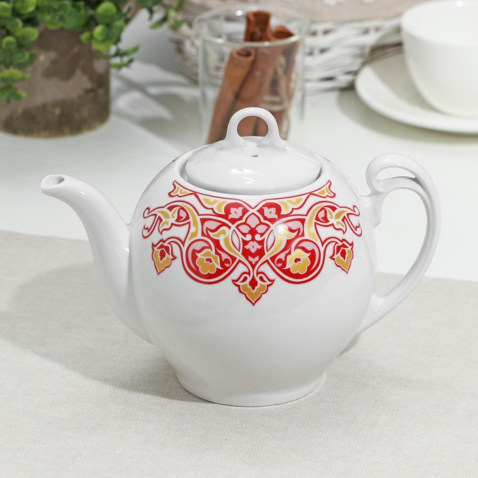 Заварочный чайник «Шахерезада», 700 мл, фарфор