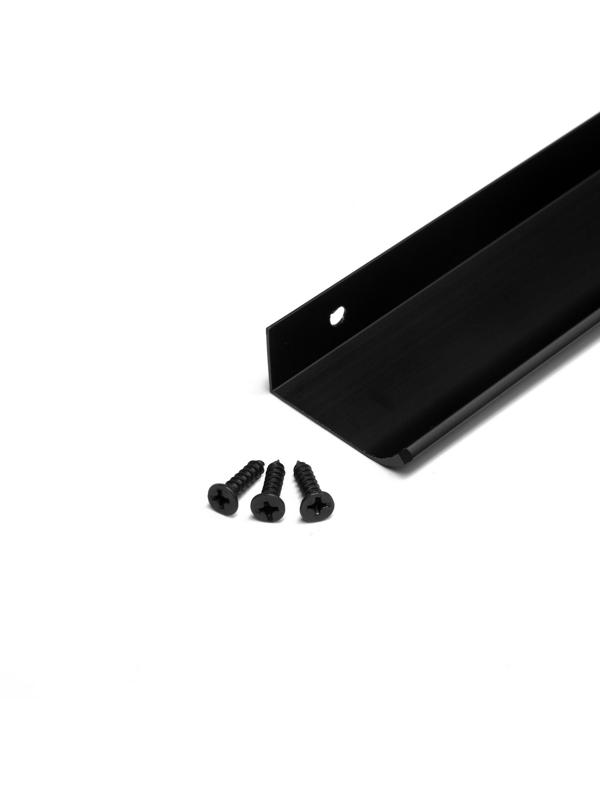 Ручка торцевая CAPPIO, L=1200 мм, м/о 1160 мм, цвет черный