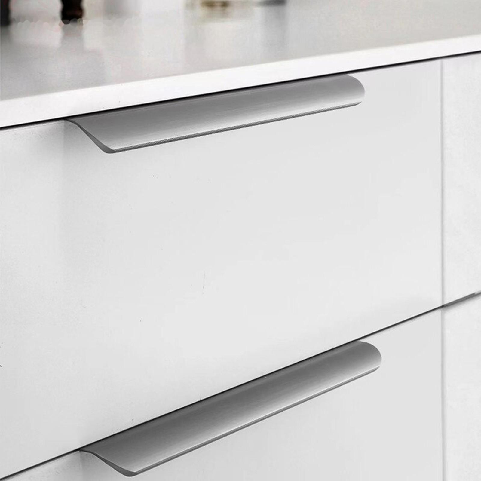 Ручка торцевая CAPPIO, L=150 мм, м/о 128 мм, цвет серый