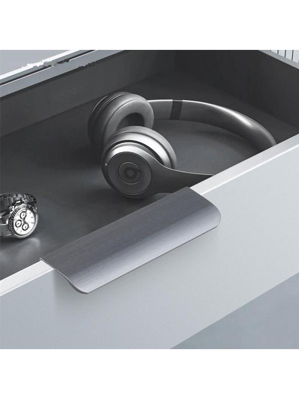 Ручка торцевая CAPPIO, L=150 мм, м/о 128 мм, цвет серый