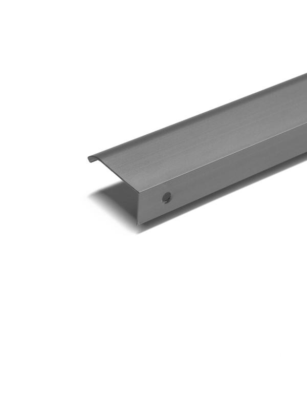 Ручка торцевая CAPPIO, L=800 мм, м/о 768 мм, цвет серый