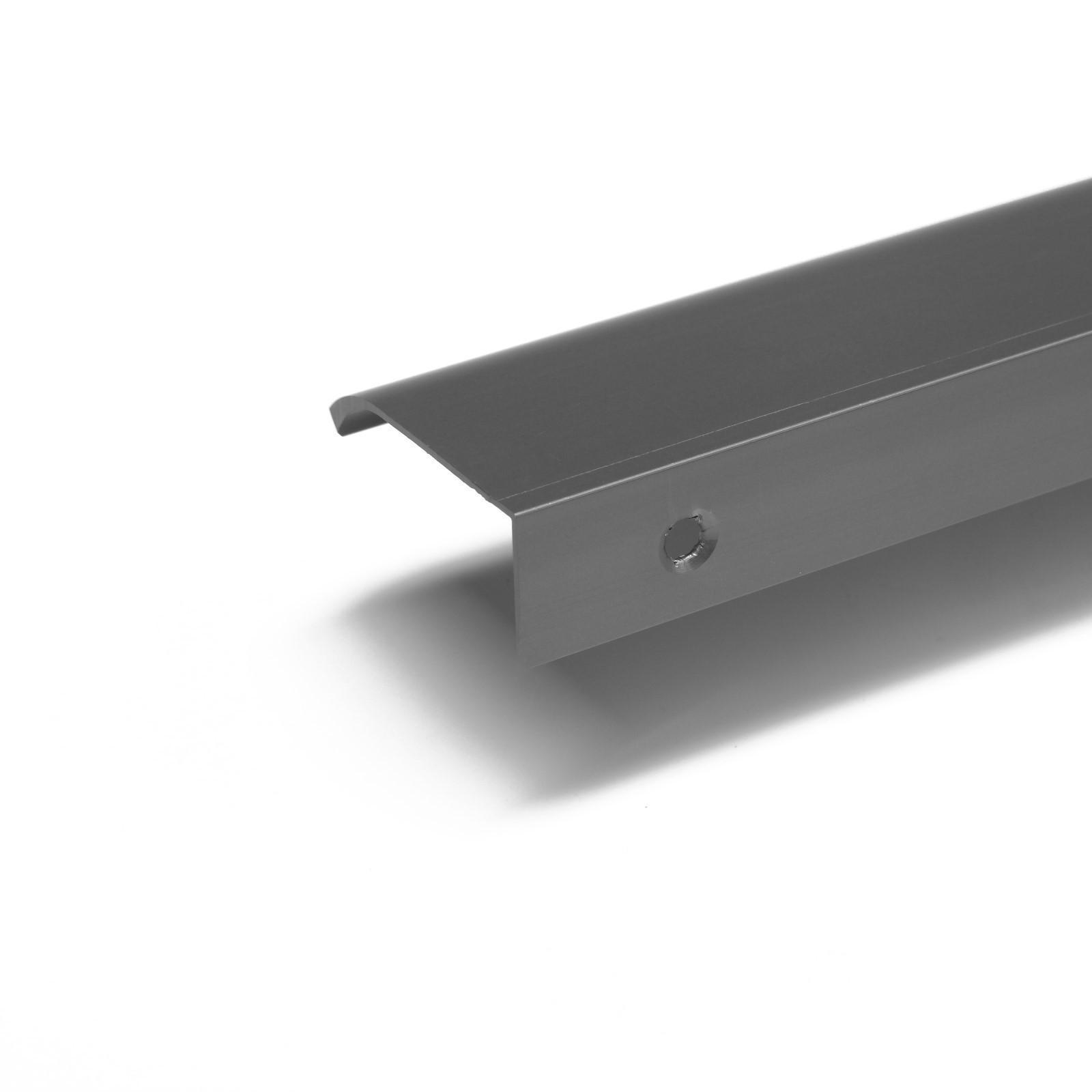 Ручка торцевая CAPPIO, L=1200 мм, м/о 1160 мм, цвет серый