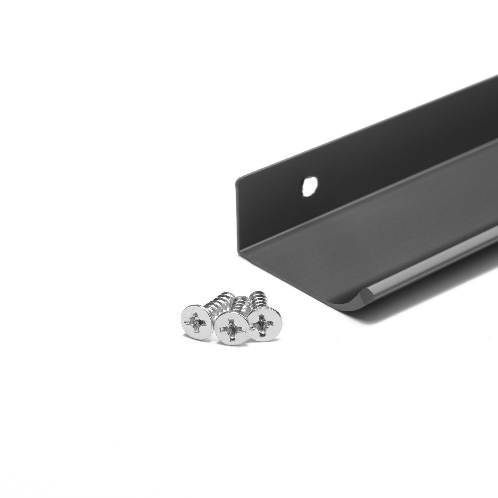 Ручка торцевая CAPPIO, L=1200 мм, м/о 1160 мм, цвет серый