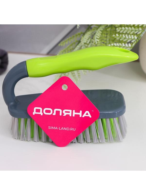 Щетка утюжок Green day, 15,5×6,5×10 см, анатомическая ручка