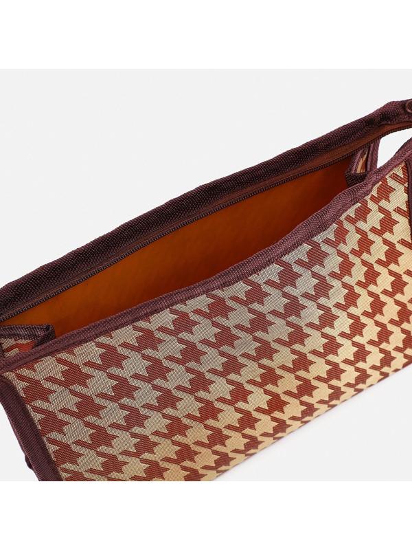 Косметичка на молнии, цвет бежевый