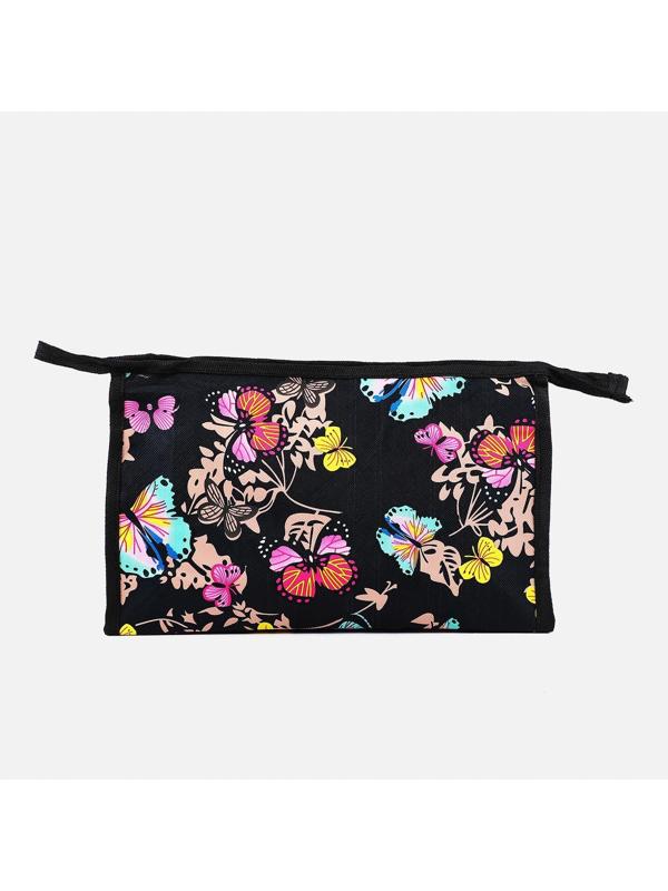Косметичка на молнии, цвет черный