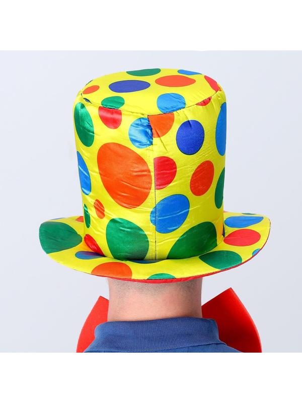 Карнавальный набор «Клоун», шляпа, бант, нос, поролон