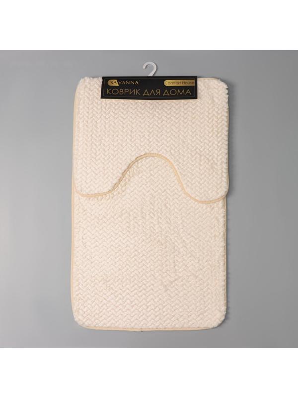 Набор ковриков для ванны и туалета SAVANNA 