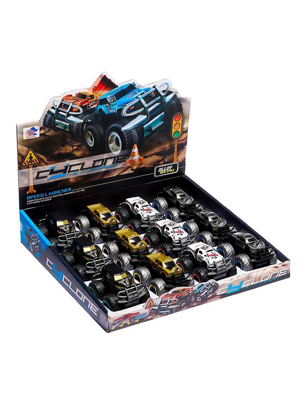 Машина металлическая «Бигфут», инерция, МИКС