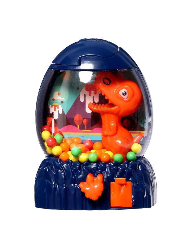 Автомат для конфет «Дино», с конфетками, цвета МИКС