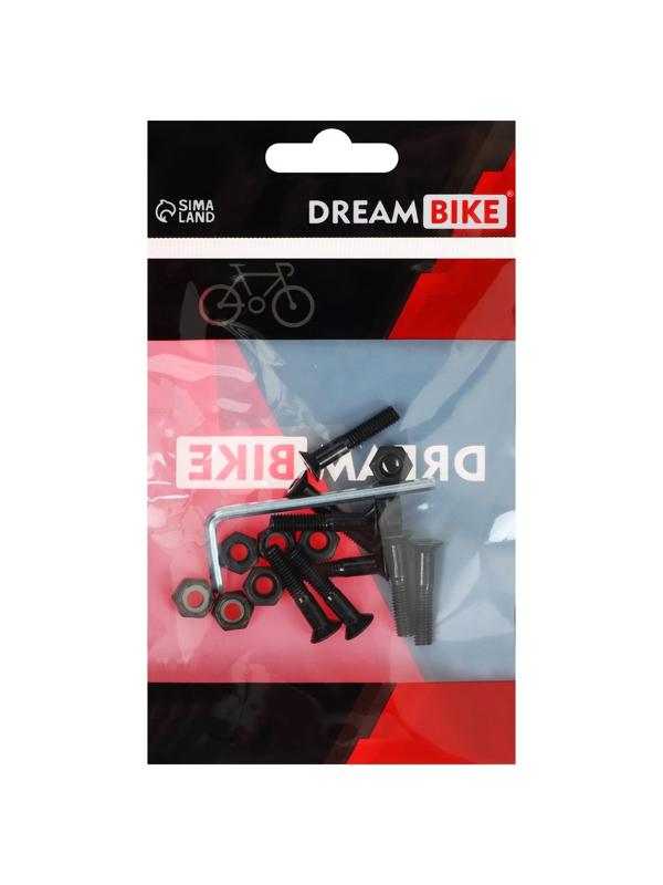 Винты для скейтборда 25 мм, цвет чёрный