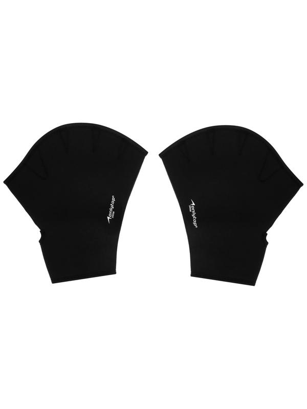 Перчатки для плавания, неопрен, 2.5 мм, р. M, цвет чёрный