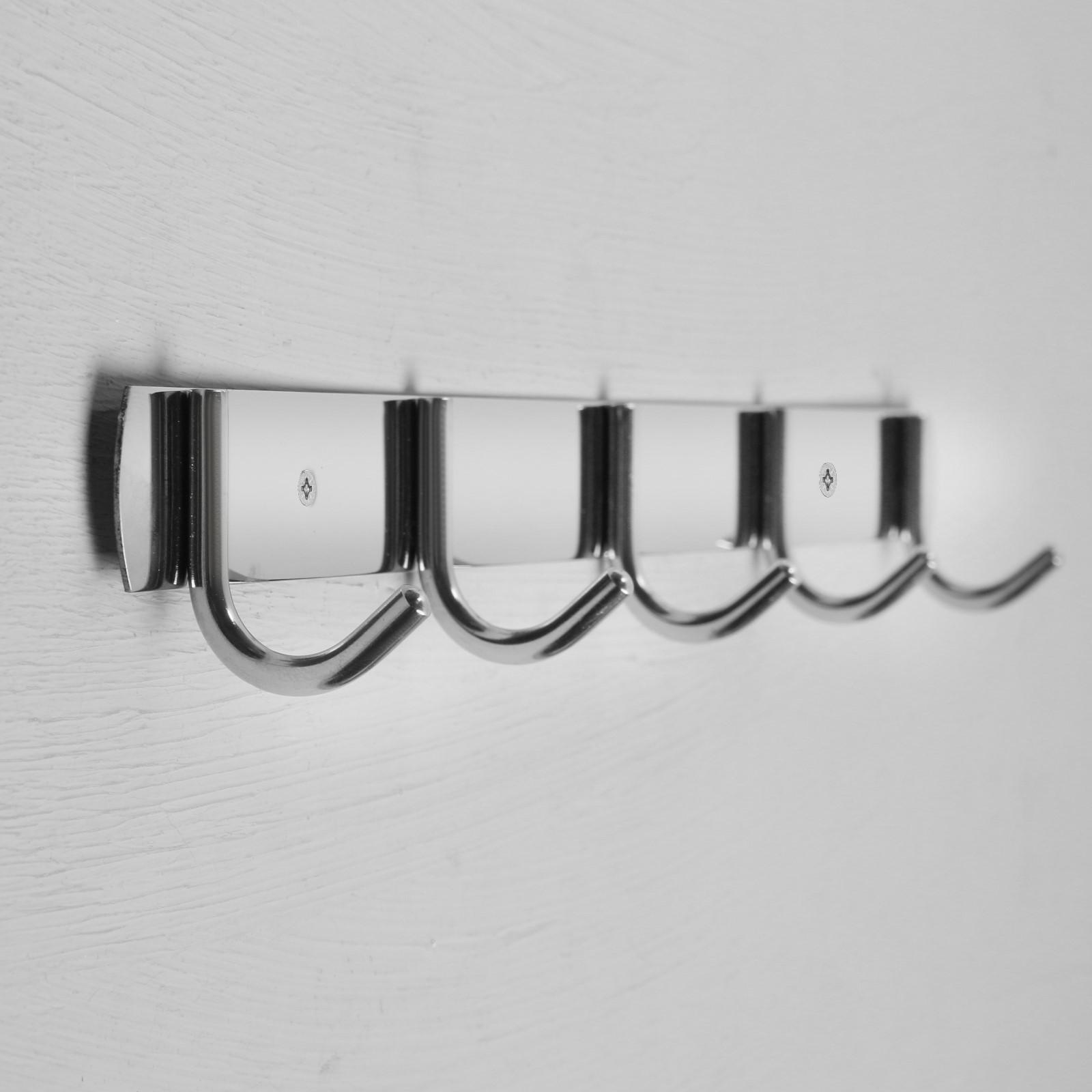 Вешалка с пятью крючками CAPPIO VC102, цвет хром