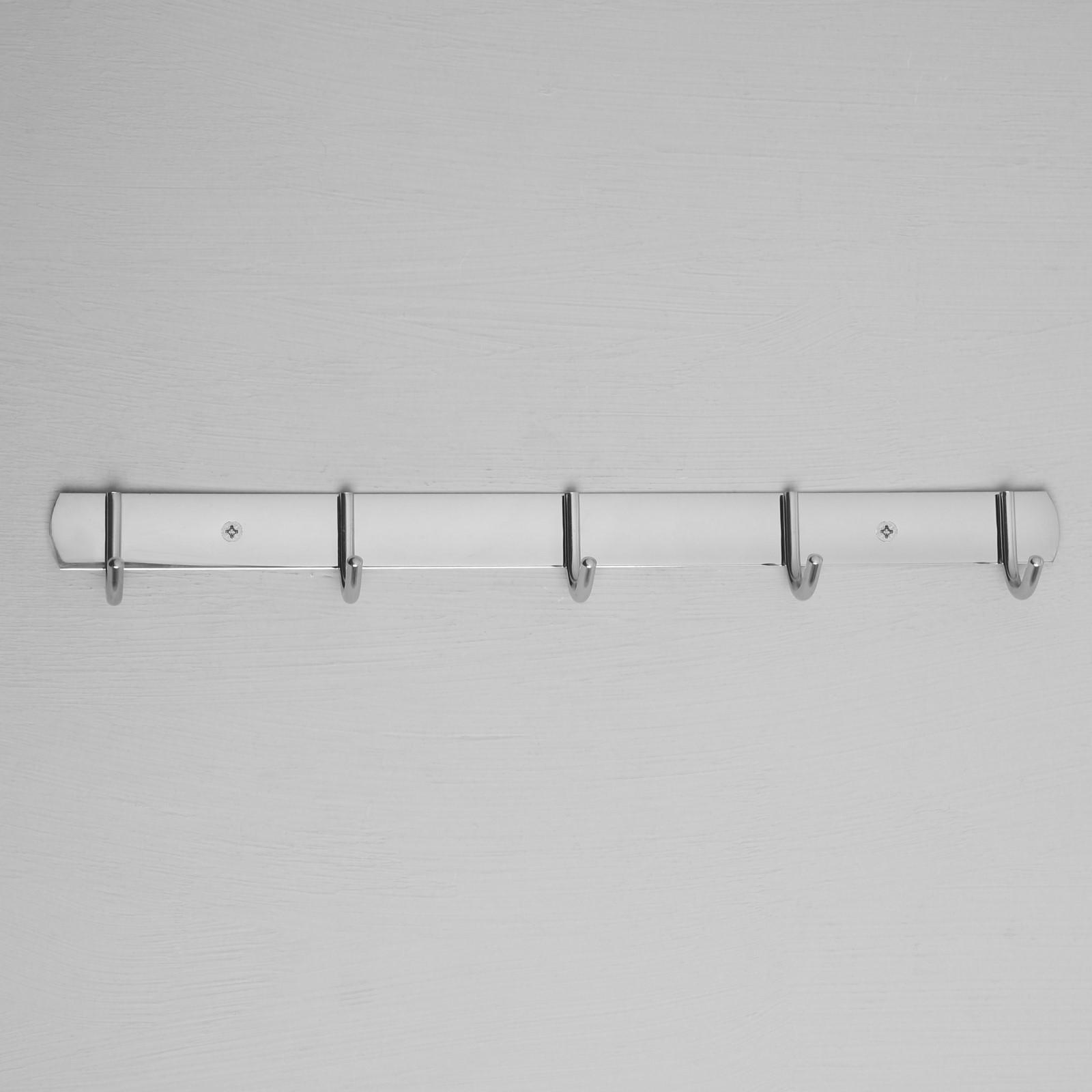 Вешалка с пятью крючками CAPPIO VC102, цвет хром