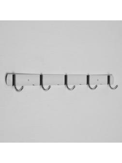 Вешалка с пятью крючками CAPPIO VC102, цвет хром