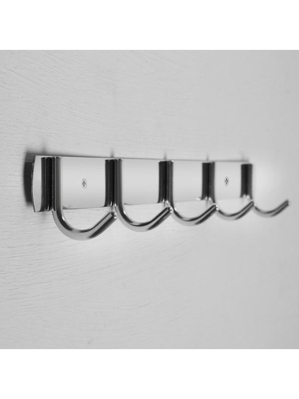 Вешалка с пятью крючками CAPPIO VC102, цвет хром