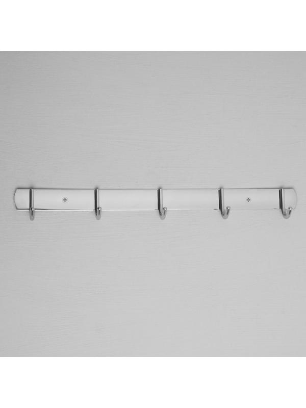 Вешалка с пятью крючками CAPPIO VC102, цвет хром