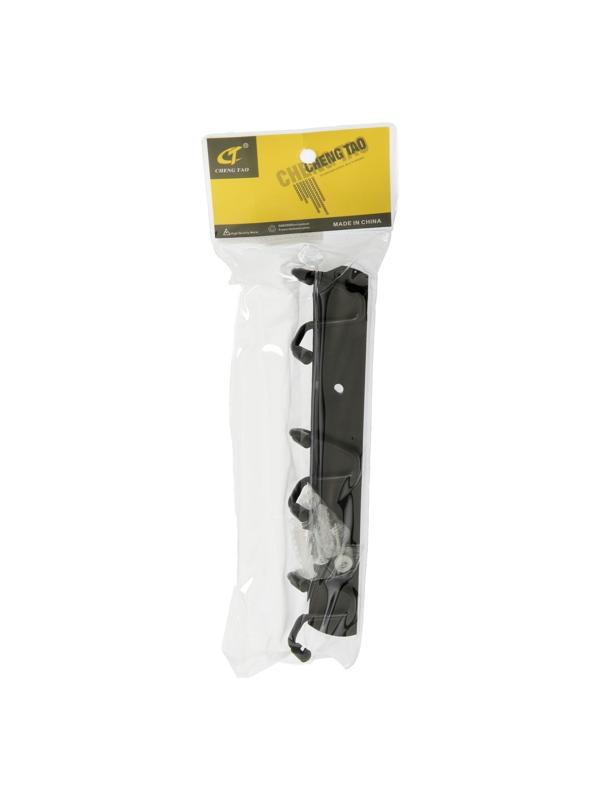 Вешалка с тремя 2-рожковыми крючками CAPPIO VC103, цвет черный