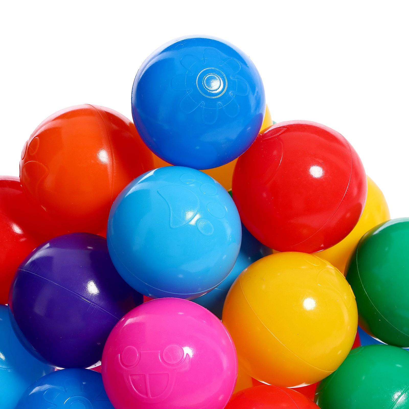 Шарики для сухого бассейна, 30 штук, диаметр — 5 см