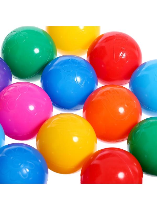 Шарики для сухого бассейна, 30 штук, диаметр — 5 см