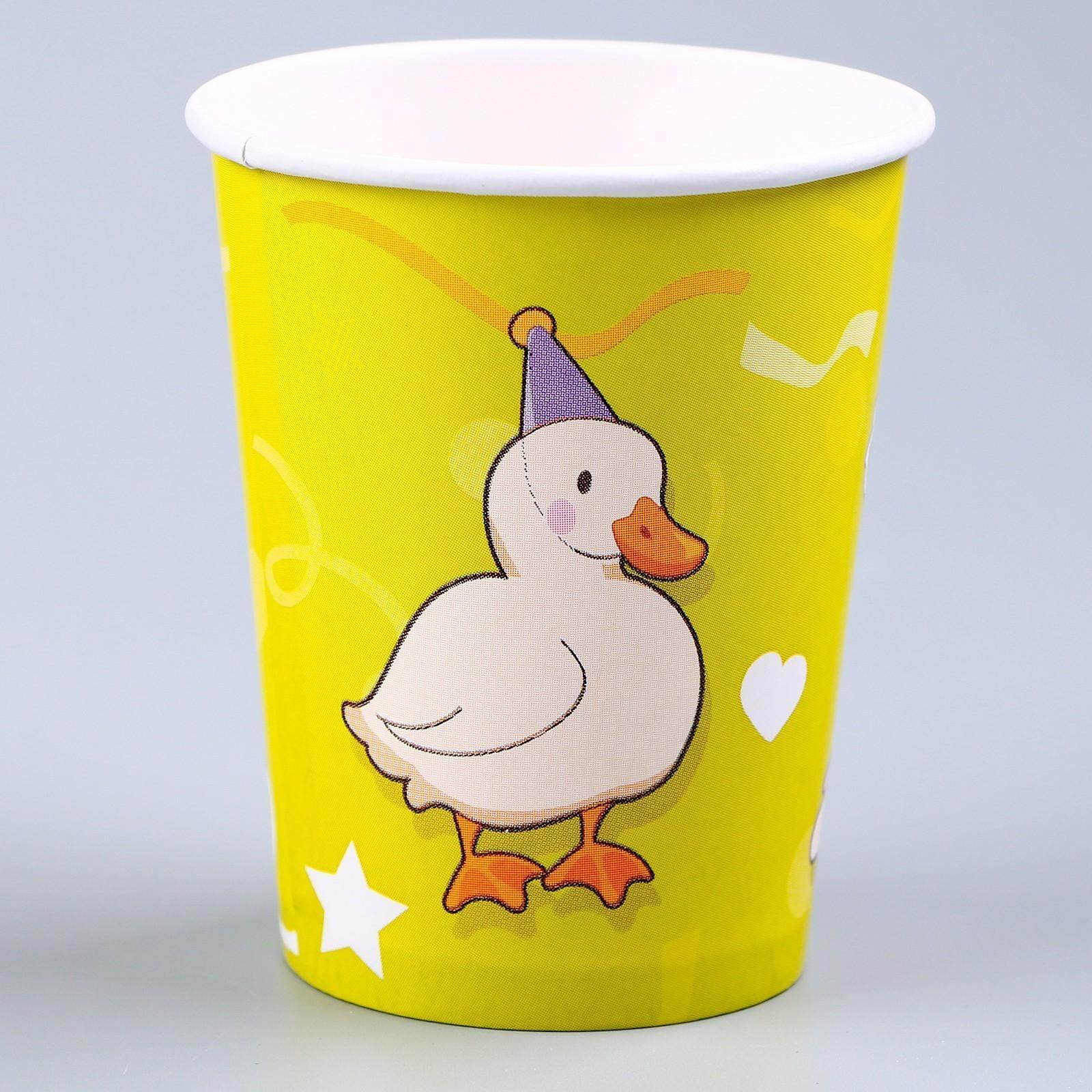 Набор бумажной посуды 