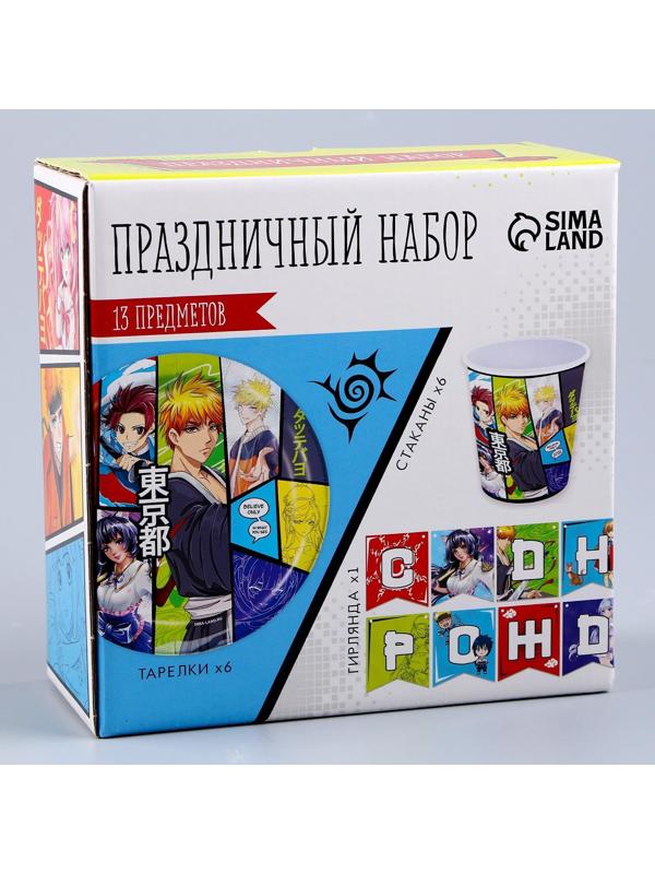 Набор бумажной посуды 