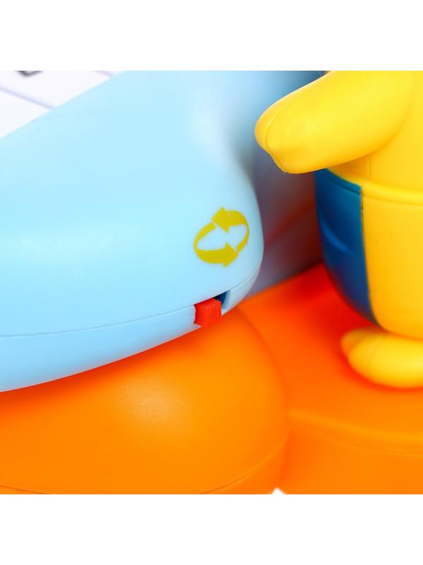 Музыкальное пианино «Утёнок», 10 клавиш, работает от батареек