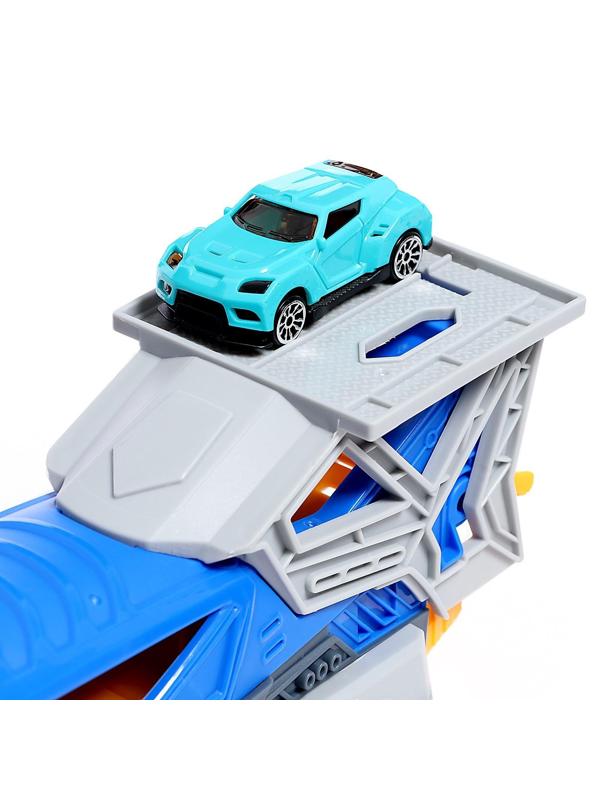 Парковка SHARK, 2 машинки, пусковая установка