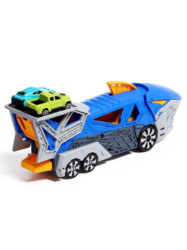 Парковка SHARK, 2 машинки, пусковая установка