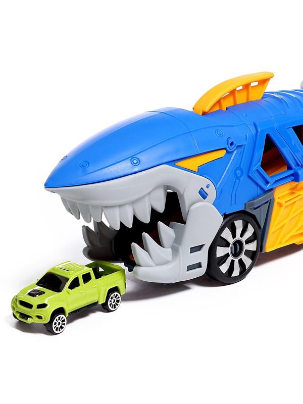 Парковка SHARK, 2 машинки, пусковая установка