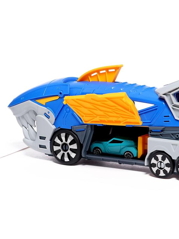 Парковка SHARK, 2 машинки, пусковая установка