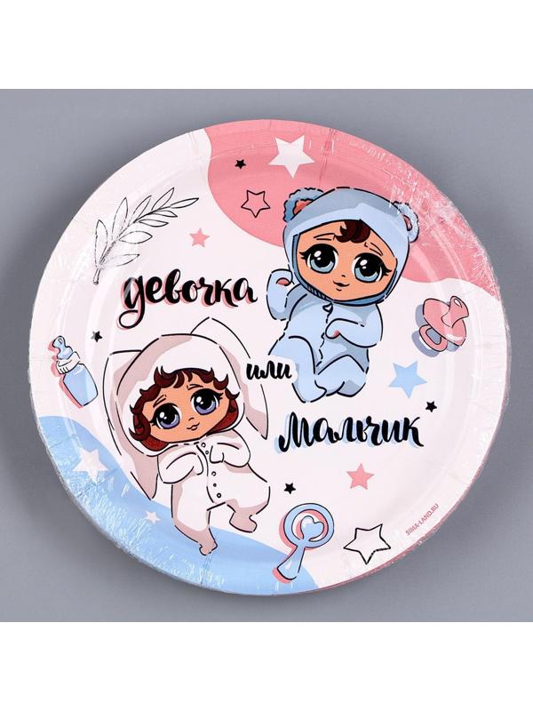 Тарелка бумажная 