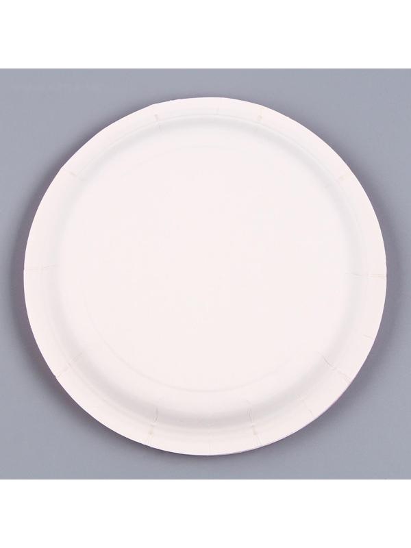 Тарелка бумажная 