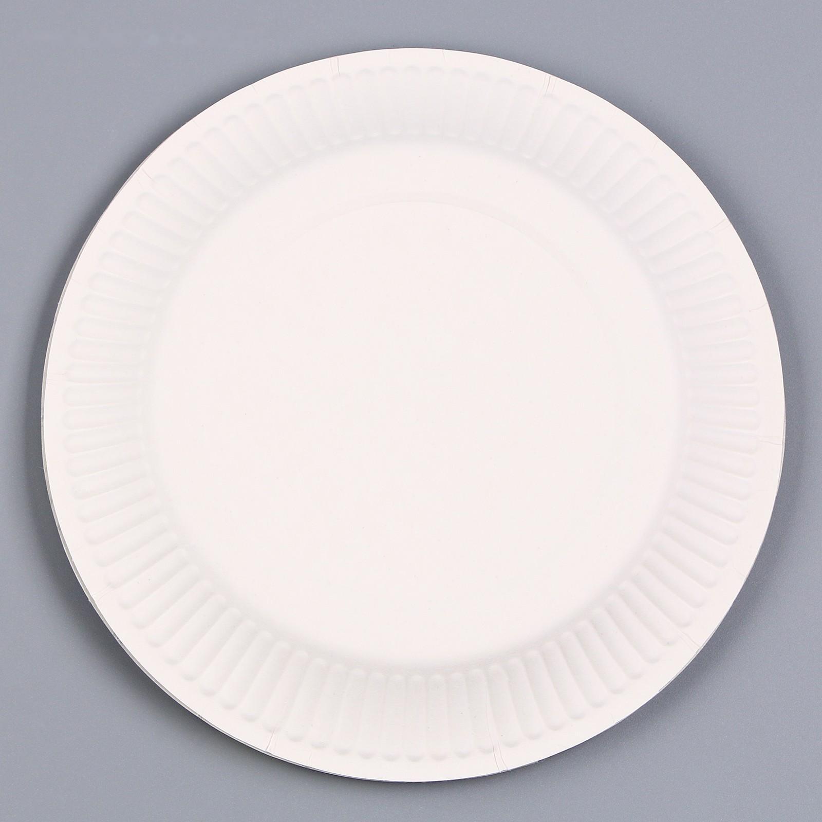 Тарелка бумажная «Хэллоуин», девочка, 18 см