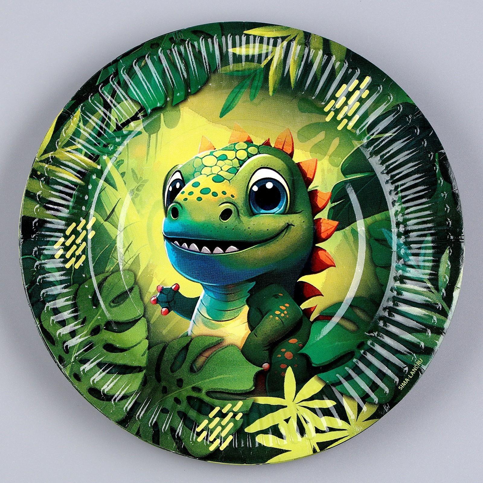 Тарелка бумажная 