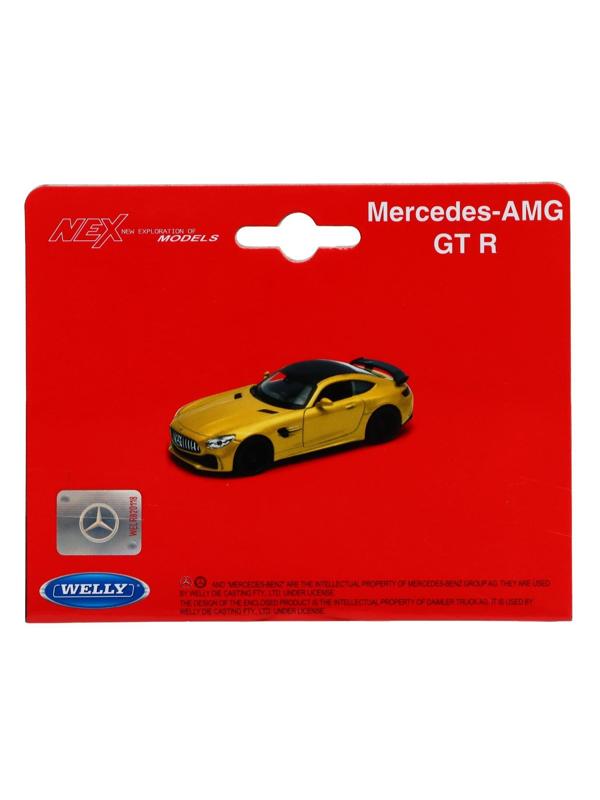 Модель машины Mercedes-Benz AMG GT R, масштаб 1:38, МИКС